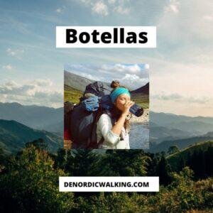 Tienda montaña botellas para agua