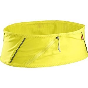 Salomon Pulse Belt Cinturón de hidratación Mujer Hombre Running Trail Senderismo Caminar, Amarillo (Sulphur Spring), S