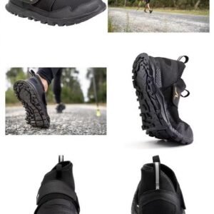 Zapatillas Marcha Nórdica NW 100 Negro Transpirables